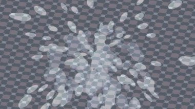 Benzersiz dijital animasyon tarzı grafikleri olan yaratıcı ortam tasarımı için yenilikçi hareket dokusu