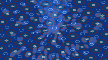 Dijital doku yüzey tasarım biçimi ile modern video animasyonu için gelişmiş hareket grafikleri