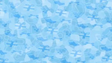 Benzersiz hareket grafikleri tasarım sanatına sahip yaratıcı film üretimi için özet bir arkaplan