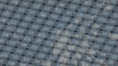 Benzersiz video giriş tasarımı projeleri için detaylı yüzey kalıbı film animasyon stili grafik girişi