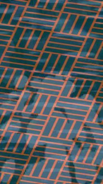 Benzersiz dijital animasyon tarzı grafikleri olan yaratıcı ortam tasarımı için yenilikçi hareket dokusu