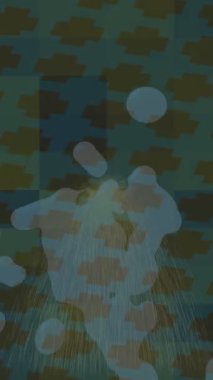 Dijital doku yüzey tasarım biçimi ile modern video animasyonu için gelişmiş hareket grafikleri