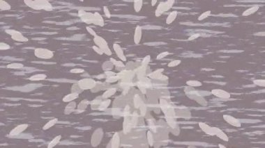 Benzersiz hareket grafikleri tasarım sanatına sahip yaratıcı film üretimi için özet bir arkaplan