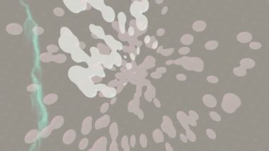 Yaratıcı video düzenleme film arkaplan tasarımı için minimalist organik hareket grafikleri