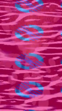 Organik desenli yüzey giriş stili video film sanatı ile soyut arkaplan tasarımı