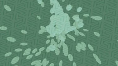 Estetik doku arkaplan tasarımı renkli hareket grafikleri ile moda film giriş profosyoneli