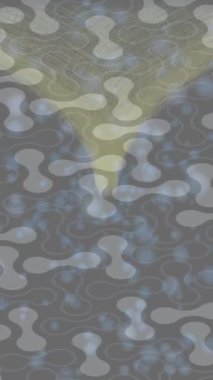 Soyut hareket desenli fütüristik video üretimi için dinamik dijital arkaplan