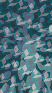 Soyut hareket desenli fütüristik video üretimi için dinamik dijital arkaplan