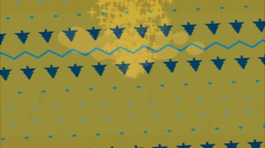 Benzersiz video giriş tasarımı projeleri için detaylı yüzey kalıbı film animasyon stili grafik girişi