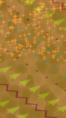 Benzersiz hareket grafikleri tasarım sanatına sahip yaratıcı film üretimi için özet bir arkaplan