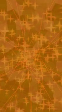 Soyut hareket desenli fütüristik video üretimi için dinamik dijital arkaplan