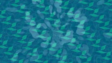 Soyut hareket desenli fütüristik video üretimi için dinamik dijital arkaplan