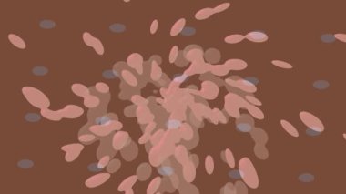 Profesyonel video projeleri sanat tarzı için organik hareketli arkaplan tasarımı