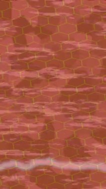 Benzersiz video giriş tasarımı projeleri için detaylı yüzey kalıbı film animasyon stili grafik girişi