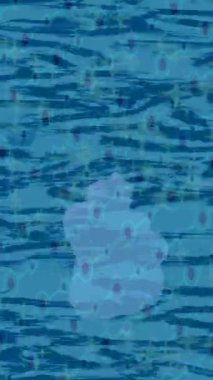 Dijital doku yüzey tasarım biçimi ile modern video animasyonu için gelişmiş hareket grafikleri