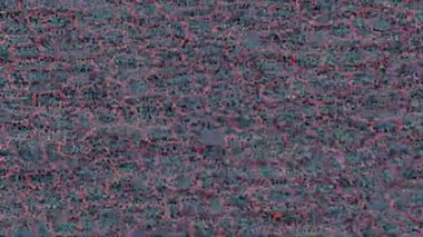 Soyut hareket desenli fütüristik video üretimi için dinamik dijital arkaplan