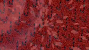 Organik desenli yüzey giriş stili video film sanatı ile soyut arkaplan tasarımı