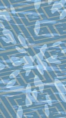 Benzersiz video giriş tasarımı projeleri için detaylı yüzey kalıbı film animasyon stili grafik girişi