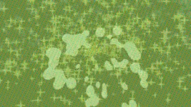 Benzersiz dijital animasyon tarzı grafikleri olan yaratıcı ortam tasarımı için yenilikçi hareket dokusu