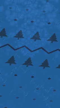 Dijital doku yüzey tasarım biçimi ile modern video animasyonu için gelişmiş hareket grafikleri