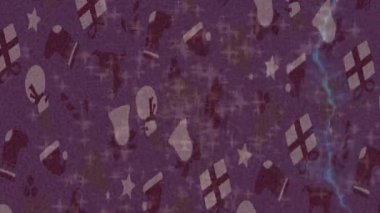 Organik desenli yüzey giriş stili video film sanatı ile soyut arkaplan tasarımı