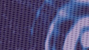 Benzersiz dijital animasyon tarzı grafikleri olan yaratıcı ortam tasarımı için yenilikçi hareket dokusu