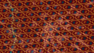 Benzersiz dijital animasyon tarzı grafikleri olan yaratıcı ortam tasarımı için yenilikçi hareket dokusu