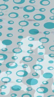 Organik desenli yüzey giriş stili video film sanatı ile soyut arkaplan tasarımı