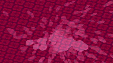 Modern medya üretimi için fütüristik dijital soyut doku sinematik tarz hareketli grafik ögesi