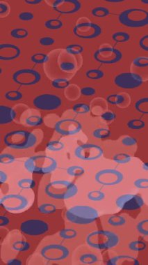 Benzersiz dijital animasyon tarzı grafikleri olan yaratıcı ortam tasarımı için yenilikçi hareket dokusu