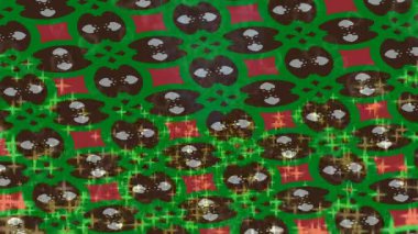 Soyut hareket desenli fütüristik video üretimi için dinamik dijital arkaplan