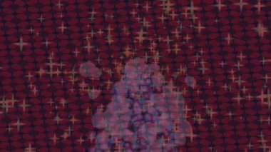 Modern medya üretimi için fütüristik dijital soyut doku sinematik tarz hareketli grafik ögesi