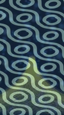 Soyut hareket desenli fütüristik video üretimi için dinamik dijital arkaplan