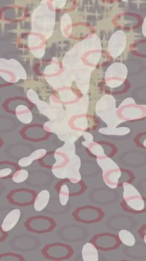 Yaratıcı video düzenleme film arkaplan tasarımı için minimalist organik hareket grafikleri