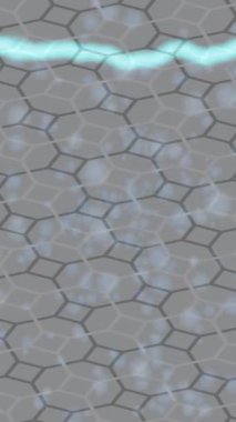 Benzersiz video giriş tasarımı projeleri için detaylı yüzey kalıbı film animasyon stili grafik girişi