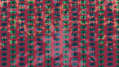 Benzersiz dijital animasyon tarzı grafikleri olan yaratıcı ortam tasarımı için yenilikçi hareket dokusu