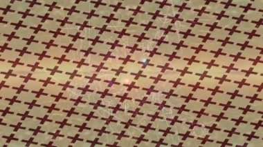 Soyut hareket desenli fütüristik video üretimi için dinamik dijital arkaplan