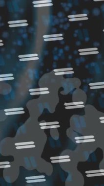 Benzersiz hareket dokusu tasarım sanatı ile profesyonel video düzenleme için modern soyut grafikler