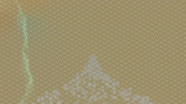 Benzersiz video giriş tasarımı projeleri için detaylı yüzey kalıbı film animasyon stili grafik girişi