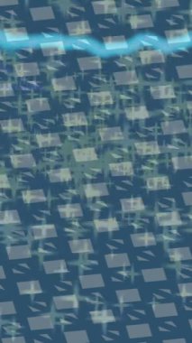 Benzersiz dijital animasyon tarzı grafikleri olan yaratıcı ortam tasarımı için yenilikçi hareket dokusu