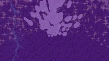 Organik desenli yüzey giriş stili video film sanatı ile soyut arkaplan tasarımı