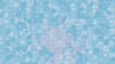 Benzersiz dijital animasyon tarzı grafikleri olan yaratıcı ortam tasarımı için yenilikçi hareket dokusu