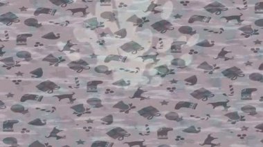 Benzersiz video giriş tasarımı projeleri için detaylı yüzey kalıbı film animasyon stili grafik girişi