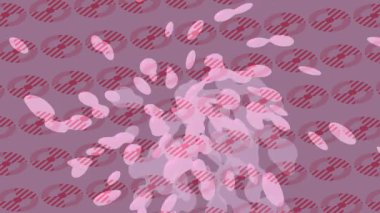 Benzersiz hareket grafikleri tasarım sanatına sahip yaratıcı film üretimi için özet bir arkaplan