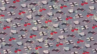 Profesyonel video projeleri sanat tarzı için organik hareketli arkaplan tasarımı