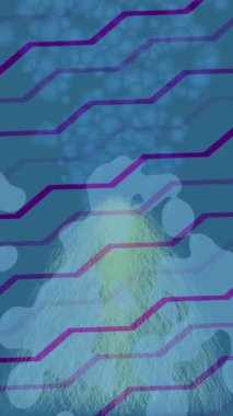 Yaratıcı video düzenleme film tasarımı için benzersiz hareket grafikleri biçimi giriş hareketi video pro