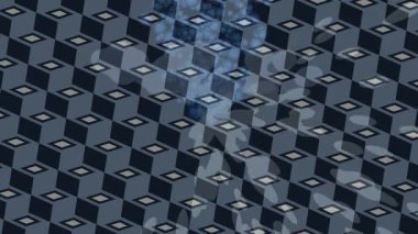 Lüks hareket projeleri için soyut tasarım stili animasyonu olan üst düzey dijital doku