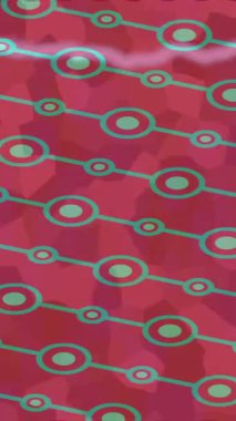 Dijital doku yüzey tasarım biçimi ile modern video animasyonu için gelişmiş hareket grafikleri