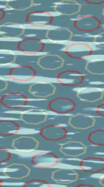 Estetik doku arkaplan tasarımı renkli hareket grafikleri ile moda film giriş profosyoneli