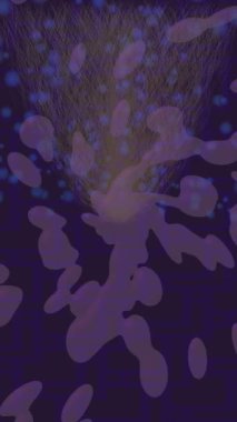 Modern medya üretimi için fütüristik dijital soyut doku sinematik tarz hareketli grafik ögesi